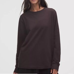 Lululemon All Yours Organic Cotton Long-Sleeve Shirt